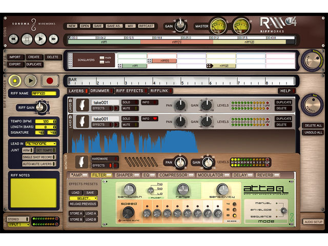 RiffWorks T4 lets you record and collaborate for free.